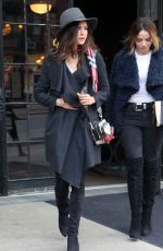 NINA DOBREV Out and About in New York 03/15/2016