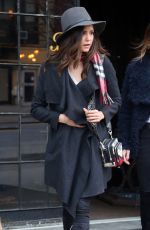 NINA DOBREV Out and About in New York 03/15/2016