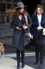 NINA DOBREV Out and About in New York 03/15/2016