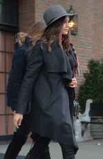 NINA DOBREV Out and About in New York 03/15/2016