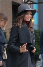 NINA DOBREV Out and About in New York 03/15/2016