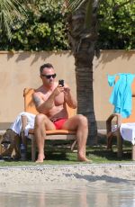 OLA JORDAN in Bikini at a Pool in Dubabi 03/04/2016