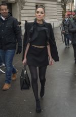 OLIVIA CULPO Arrives at Gambattista Valli Fashion Show in Paris 03/08/2016