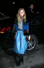 OLIVIA PALERMO Arrives at Nina Ricci Fashion Show in Paris 03/05/2016