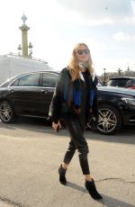 OLIVIA PALERMO at Elie Saab Fashion Show in Paris 03/05/2016