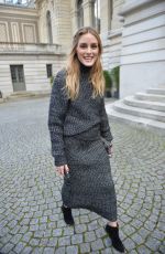 OLIVIA PALERMO at Roland Mouret Fashion Show at Paris Fashion Week 03/06/2016