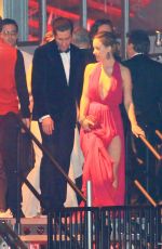 OLIVIA WILDE and Jake Gyllenhaal Leaves Vanity Fair Oscar Party 02/28/2016