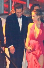 OLIVIA WILDE and Jake Gyllenhaal Leaves Vanity Fair Oscar Party 02/28/2016