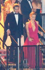 OLIVIA WILDE and Jake Gyllenhaal Leaves Vanity Fair Oscar Party 02/28/2016