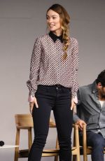 OLIVIA WILDE at Meet the Filmmaker: Vinyl at Apple Store Soho in New York 03/17/2016