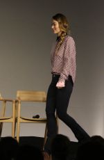 OLIVIA WILDE at Meet the Filmmaker: Vinyl at Apple Store Soho in New York 03/17/2016