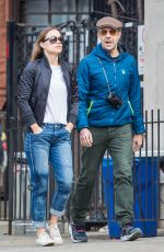 OLIVIA WILDE in Jeans Out in New York 03/08/2016