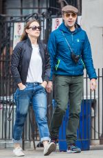 OLIVIA WILDE in Jeans Out in New York 03/08/2016