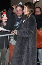 OLIVIA WILDE Leaves Apple Store in New York 03/17/2016