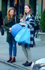 OLIVIA WILDE Leaves Bowery Hotel in New York 03/21/2016