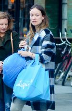 OLIVIA WILDE Leaves Bowery Hotel in New York 03/21/2016