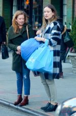 OLIVIA WILDE Leaves Bowery Hotel in New York 03/21/2016
