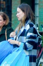 OLIVIA WILDE Leaves Bowery Hotel in New York 03/21/2016