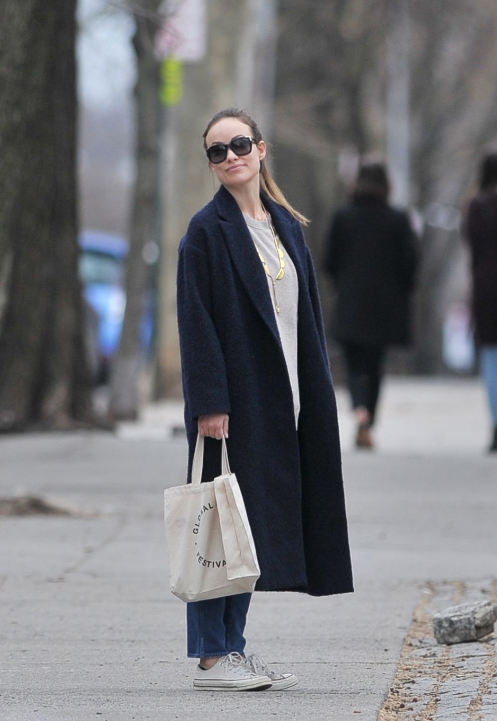 OLIVIA WILDE Out and About in Brooklyn 03/13/2016 – HawtCelebs
