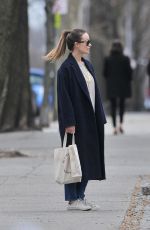 OLIVIA WILDE Out and About in Brooklyn 03/13/2016