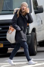 OLIVIA WILDE Out and About in New York 03/03/2016