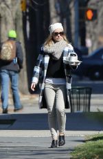 OLIVIA WILDE Out and About in New York 03/21/2016