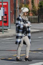 OLIVIA WILDE Out and About in New York 03/21/2016