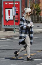 OLIVIA WILDE Out and About in New York 03/21/2016