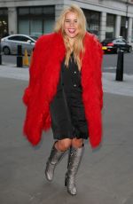 PALOMA FAITH Leaves BBC Radio 2 Studios in London 03/18/2016