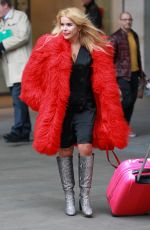 PALOMA FAITH Leaves BBC Radio 2 Studios in London 03/18/2016