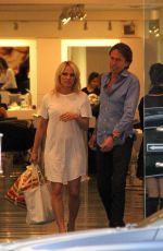 PAMELA ANDERSON at Cristophe Salon in Beverly Hills 03/16/2016