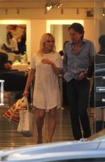 PAMELA ANDERSON at Cristophe Salon in Beverly Hills 03/16/2016