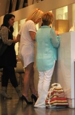 PAMELA ANDERSON at Cristophe Salon in Beverly Hills 03/16/2016