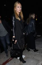 PARIS HILTON Arrives at Nice Guy in West Hollywood 03/10/2016