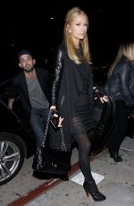 PARIS HILTON Arrives at Nice Guy in West Hollywood 03/10/2016
