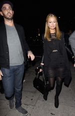 PARIS HILTON Arrives at Nice Guy in West Hollywood 03/10/2016