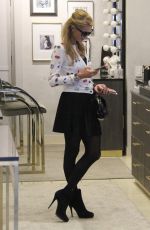 PARIS HILTON at Anastasia Salon in Beverly Hills 03/15/2016