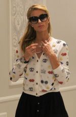 PARIS HILTON at Anastasia Salon in Beverly Hills 03/15/2016