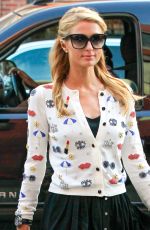 PARIS HILTON at Anastasia Salon in Beverly Hills 03/15/2016