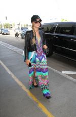 PARIS HILTON at LAX Airport in Los Angeles 03/18/2016