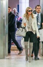 PARIS HILTON at Zurich Airport 02/28/2016