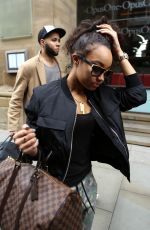 PERRIE EDWARDS and LEIGH-ANNE PINNOCK Out in Manchester 03/25/2016