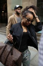PERRIE EDWARDS and LEIGH-ANNE PINNOCK Out in Manchester 03/25/2016