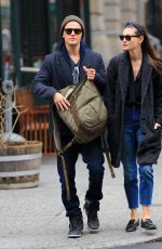 PHOEBE TONKIN Out and About in New York 03/25/2016