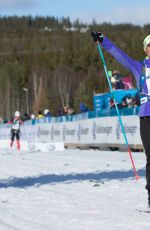 PIPPA MIDDLETON at Birkebeinerrennet Ski Race in Lillehammer 03/19/2016