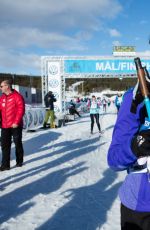 PIPPA MIDDLETON at Birkebeinerrennet Ski Race in Lillehammer 03/19/2016