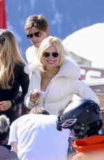 PIXIE LOTT in Bikini in Swiss Alps 03/28/2016