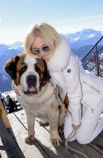 PIXIE LOTT in Bikini in Swiss Alps 03/28/2016