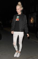POPPY DELEVINGNE Night Out in London 03/14/2016