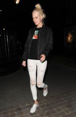 POPPY DELEVINGNE Night Out in London 03/14/2016